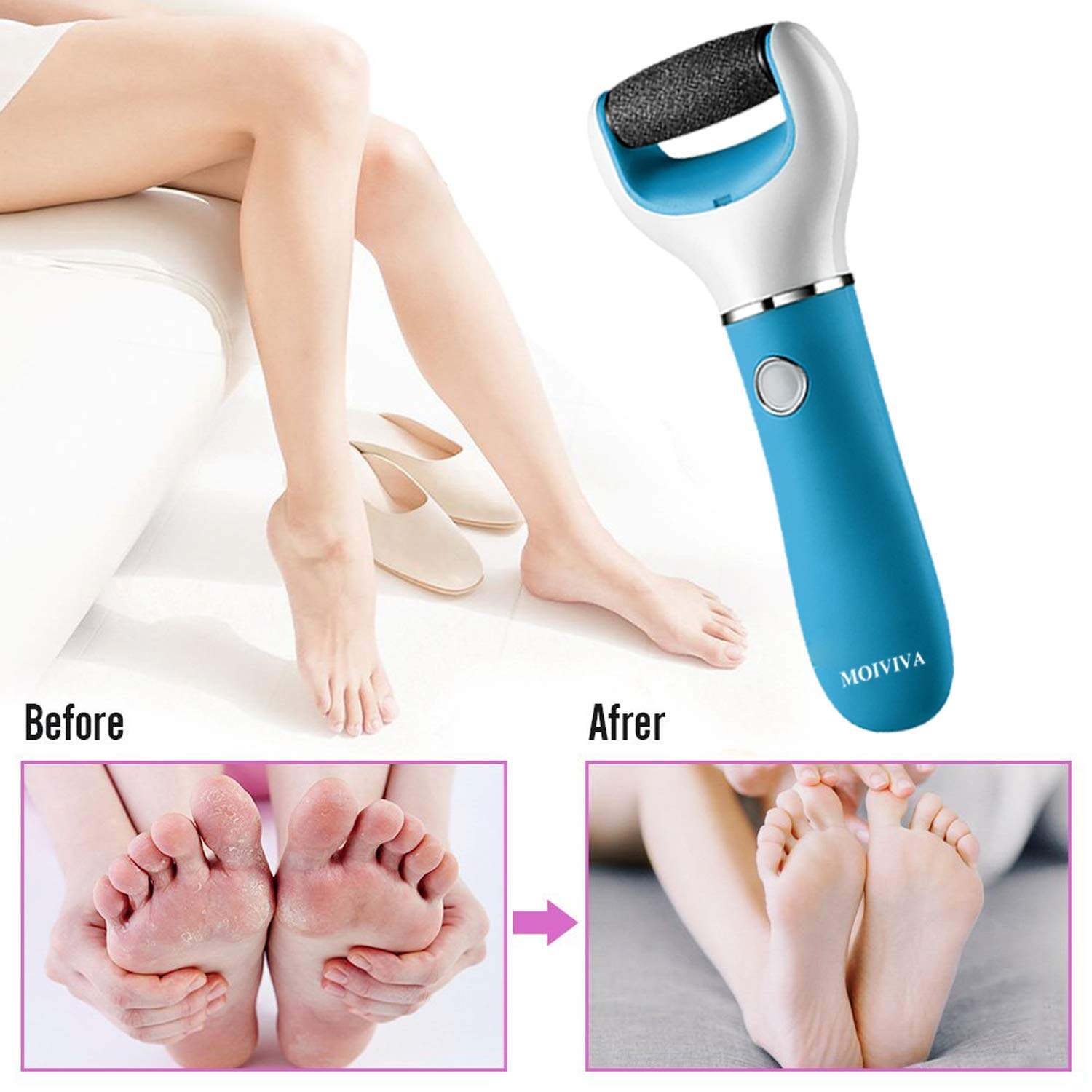 Scholl Velvet Smooth Electronic Foot Cleaner