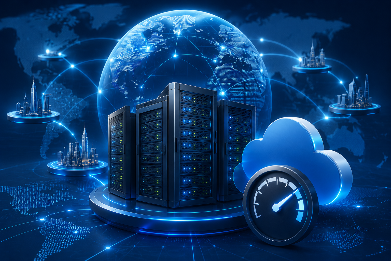 Top rated web hosting providers with high speed global data centers